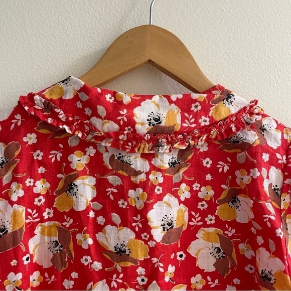 Brand new Printed Frill Blouse - Picture 8 of 8